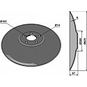 Notched disc with flat neck - Ř625