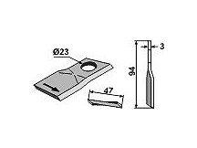 Rotary mower blade