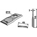 Rotary mower blade