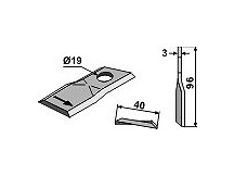 Rotary mower blade