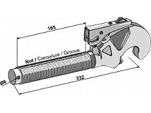 Automatic hook 1.1/2"