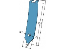 Mittelleitblech