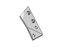 Bracket for reversible point - left