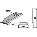 Rotary mower blade