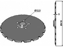 Seed drill disc