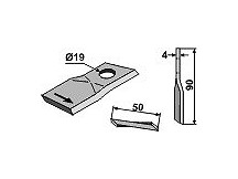 Rotary mower blade