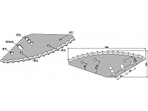 Futtermischwagenmesser