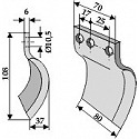 Messer für Grabenfräse