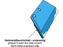 Schar-Hinterteil verstärkt 11x150 SB43P L - links