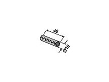 Clamping pin - Ř10x40