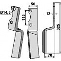 Rotary tine, right model