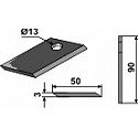 Rotary mower blade