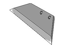 Reversible point share - 18“ - right