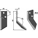 Futtermischwagenmesser, rechts