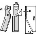 Rotary tine, right model