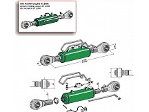 Hydraulischer Oberlenker mit Spindel