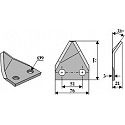 Futtermischwagenmesser