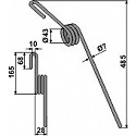 Striegelzinken - hinten