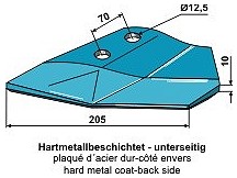 Ersatzflügel - links