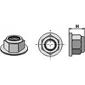 Self-locking collar nut - Polystop