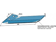 Ersatzflügel Hartmetall beschichtet - links