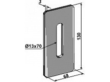 Scraper for packer rolls