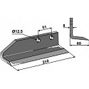 Messer für Grabenfräse - linke Ausführung