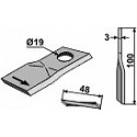 Rotary mower blade