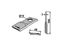 Rotary mower blade