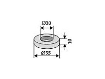 Washer Ř55x10xŘ30