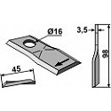 Rotary mower blade