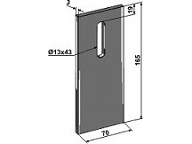 Scraper for packer rolls