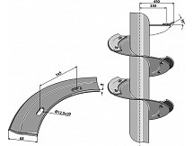 Snail segment - left model
