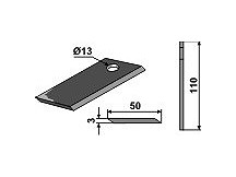 Rotary mower blade