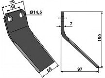 Rotary tine