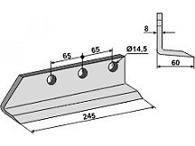 Trencher blade