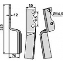 Rotary tine, left model