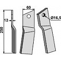 Rotary tine, left model