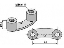 Lifting nut - M16x1,5