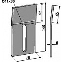 Scraper for packer rolls