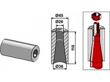 Einschweißbuchse 110mm