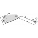 Fixing for rotary mower blades