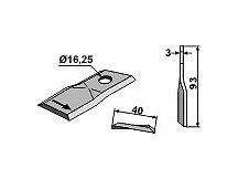 Rotary mower blade