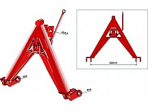 Tractor-side triangle Cat. II - Reinforced