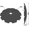 Notched disc - Ř660x8