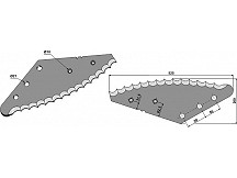 Futtermischwagenmesser