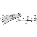 Fixing for rotary mower blades