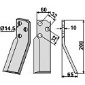 Rotary tine, right model