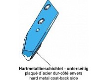 Csúcs felhegesztett C2S - 12mm jobb