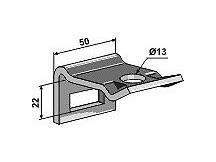 Clamp for tine 32 x 10